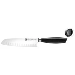 Zwilling Cuchillo Santoku 18 Cm, Negro