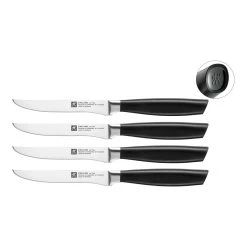 Zwilling Juego De Chuleteros 4-pzs, Negro