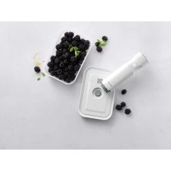 Zwilling Táper De Vacío M, Plástico, Semitransparente-Gris -Zwilling Ventas 2025 8 ZW Plastic M 252554 ZWI BoxM plastic L4 0002